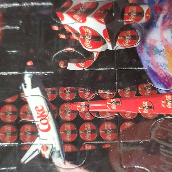 Vintage NEW! Coca-Cola Puzzle 1998 UNOPENED 25 Pc. Games Activity - Picture 8 of 15